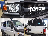 オーバーフェンダー、バンパー共にチッピング仕様で四駆感がさらにアップ！