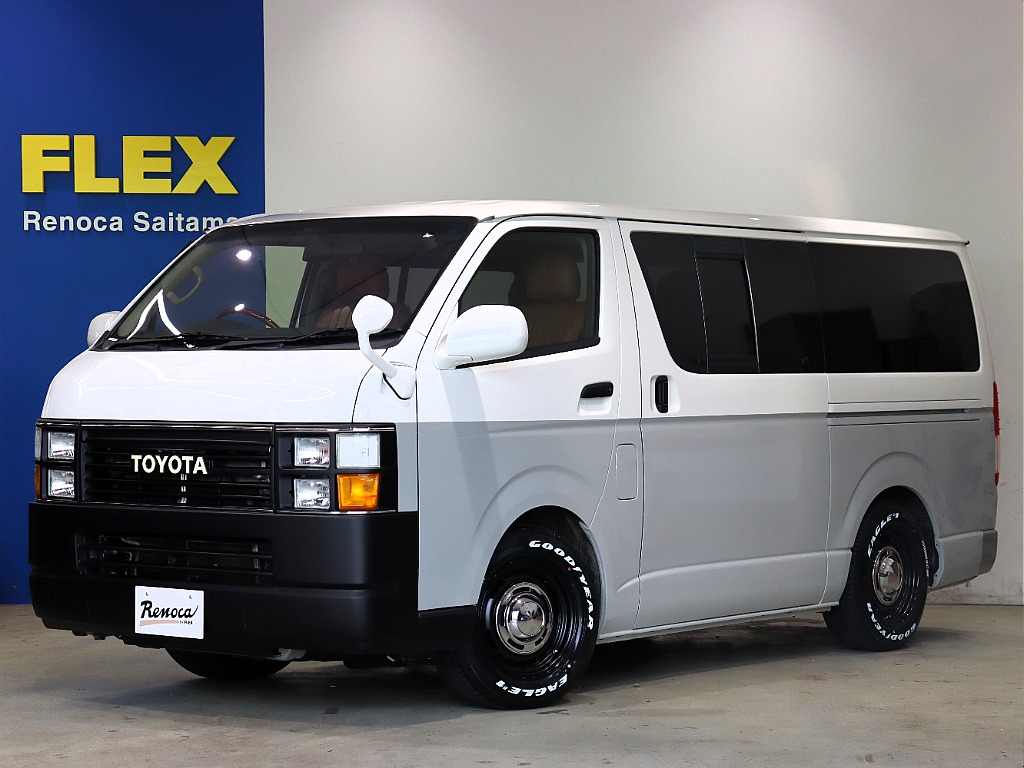 トヨタ&nbsp;ハイエースバン&nbsp;5ドアバン3.0DT スーパーGLロング 4WD&nbsp;セメントグレー×ホワイト CL&nbsp;埼玉県