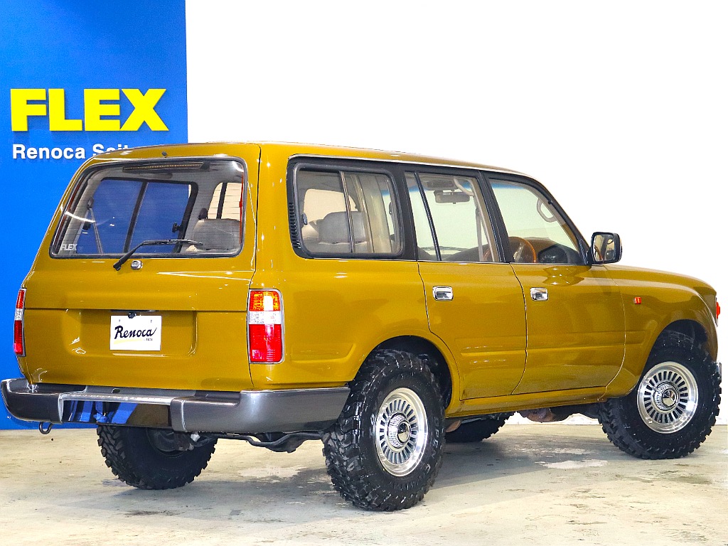 【Renoca　type WONDER】 80年代のトヨタ純正カラーシシリアンオリーブNEWオールペイント。 ブラウンとグリーンを混ぜたようなノスタルジック感満載のニュアンスカラー！