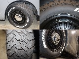 □MONSTA MAD WARRIOR LT215/70R16タイヤ □DEENカリフォルニアホイール
