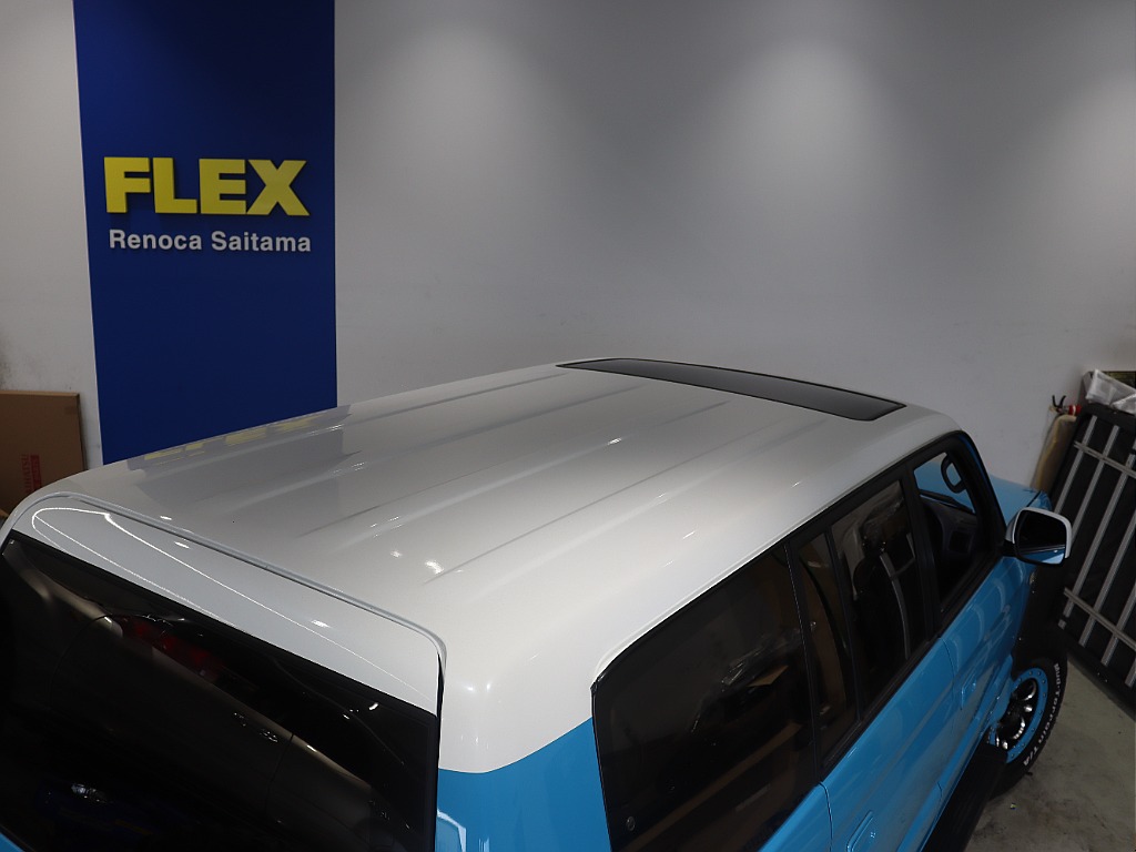 【Renoca type　カラーボム×ブルーホワイトオールペイント】【内外装フルカスタム】