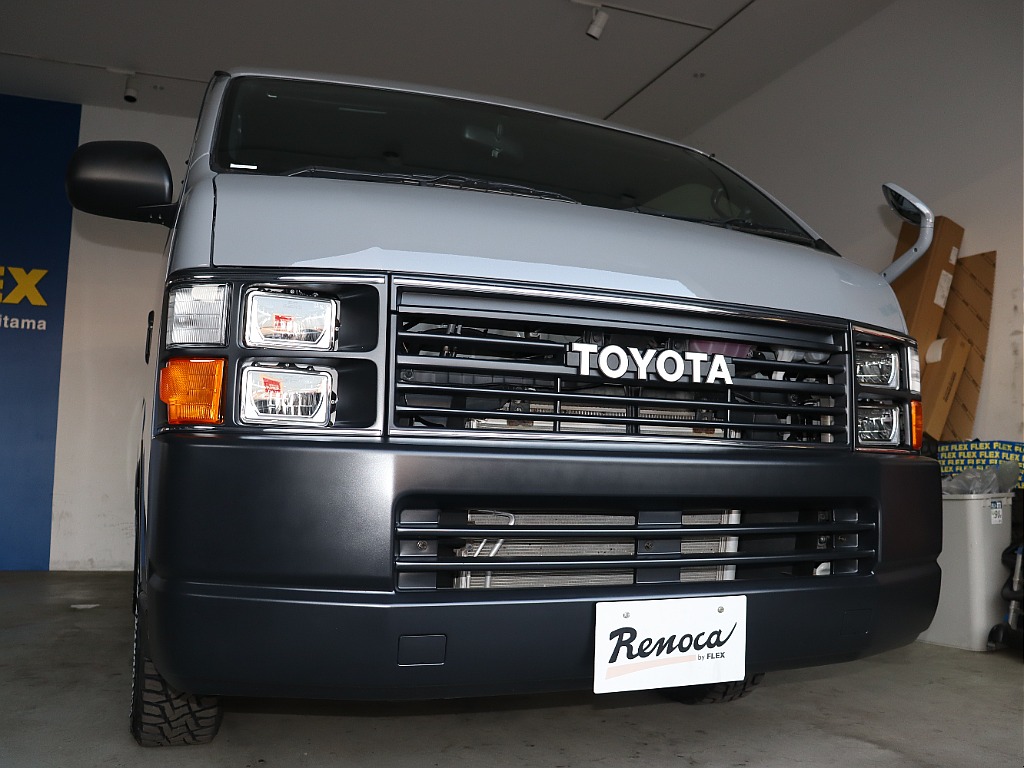 Renoca CoastLines/R1年ワイドバンDARKPRIMEⅡガソリン4WD・角目フェイス・ナルドグレーペイント