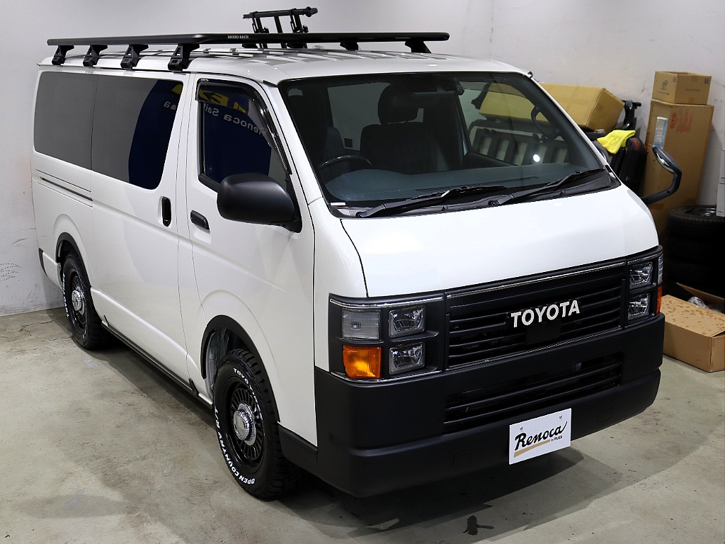 【Renoca CoastLines/R2年DARKPRIMEⅡディーゼル4WD】新品ライノラックキャリア＆ラダー付き♪