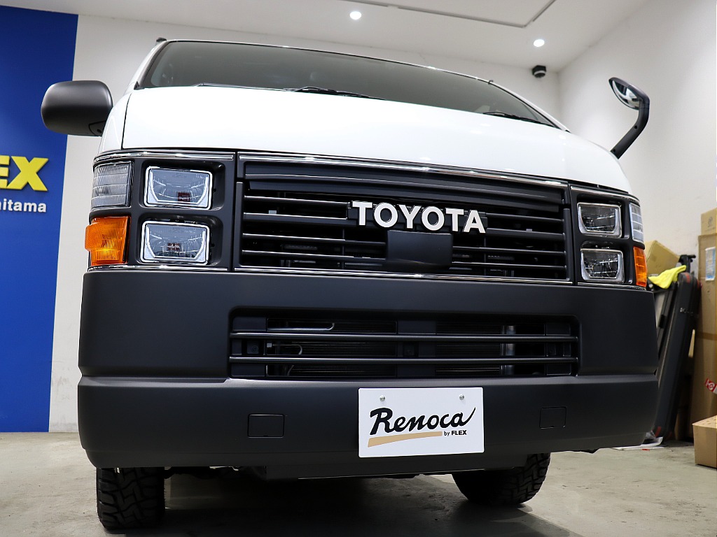 【Renoca CoastLines/R2年DARKPRIMEⅡディーゼル4WD】新品ライノラックキャリア＆ラダー付き♪