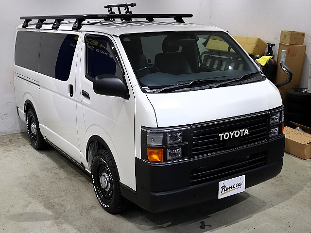 【Renoca CoastLines/R2年DARKPRIMEⅡディーゼル4WD】新品ライノラックキャリア＆ラダー付き♪