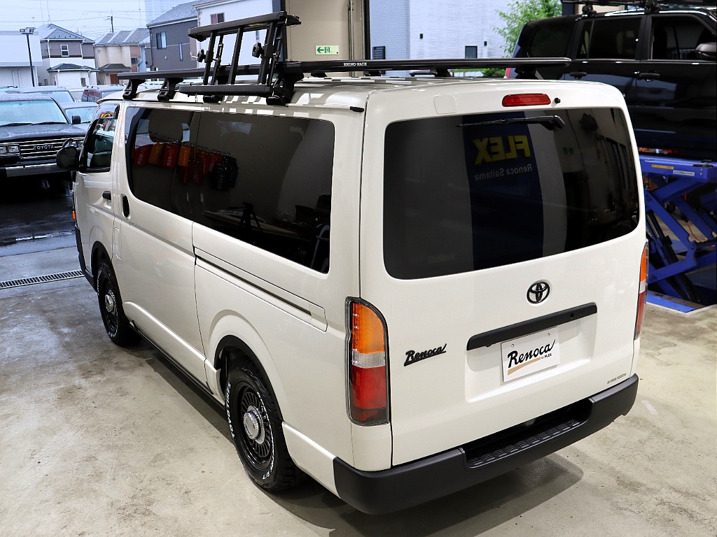 【Renoca CoastLines/R2年DARKPRIMEⅡディーゼル4WD】新品ライノラックキャリア＆ラダー付き♪