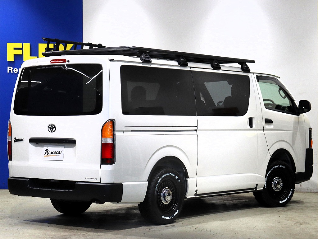 【Renoca CoastLines/R2年DARKPRIMEⅡディーゼル4WD】新品ライノラックキャリア＆ラダー付き♪