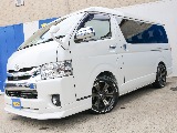 トヨタ ハイエース ワゴン2.7GLロング ミドルルーフ ベッドキット付き 千葉県の詳細画像 その3