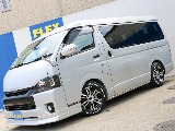 トヨタ ハイエース ワゴン2.7GLロング ミドルルーフ シルバー×マッドブラック 千葉県の詳細画像 その3