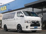 令和4年式　ハイエースバン　S-GL　ダークプライムⅡ　2.8L　ディーゼル2WD　FLEXオリジナルカスタム！高年式ワンオーナー車両！