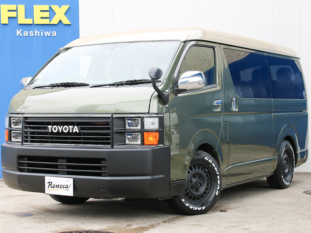 H29年式 ハイエースワゴン GL 4WD コーストライン リノカ 内装アレンジ familiar×KNOT RECORD 入庫致しました！！
