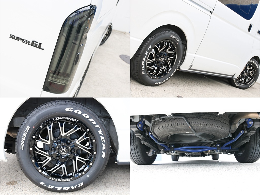 ヴァレンティ REVO タイプ2 LEDテールランプ付き！！足元はレーベンハート GXL206 17インチアルミホイール＆ナスカータイヤ付き！！クスコ製フロントスタビライザーにリアスタビライザー付き！