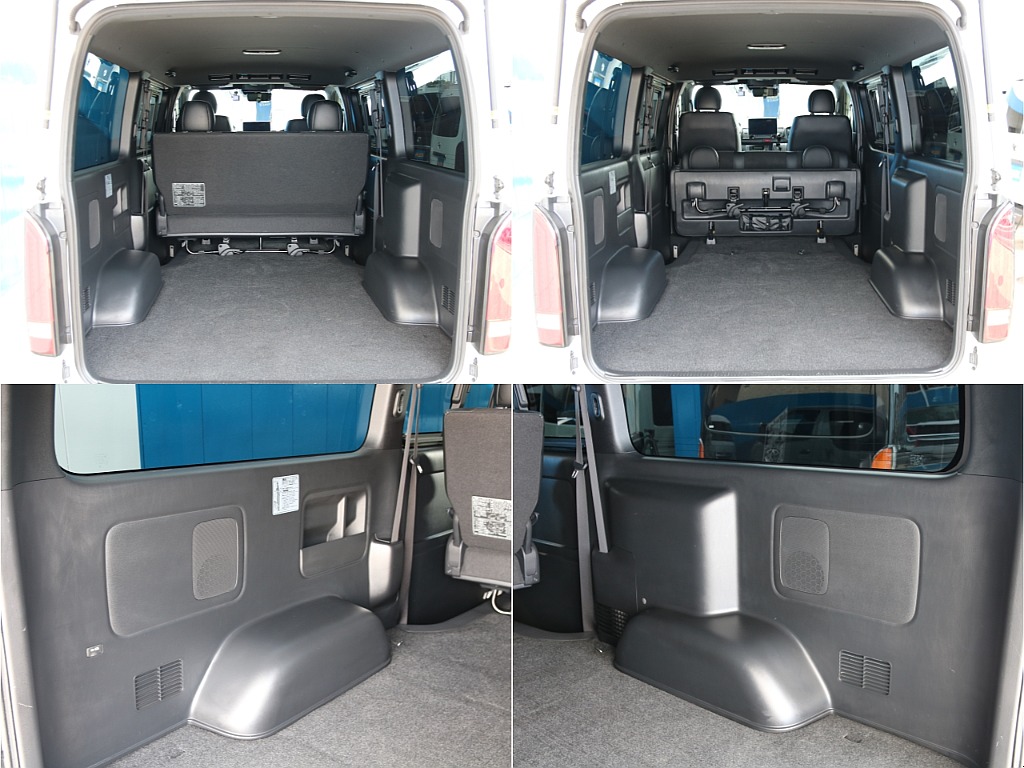 バンならではの広々とした荷室になっております！！
