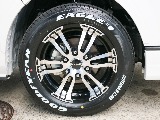 FLEXオリジナル デルフ02 17インチアルミホイール＆ナスカータイヤ付き！！