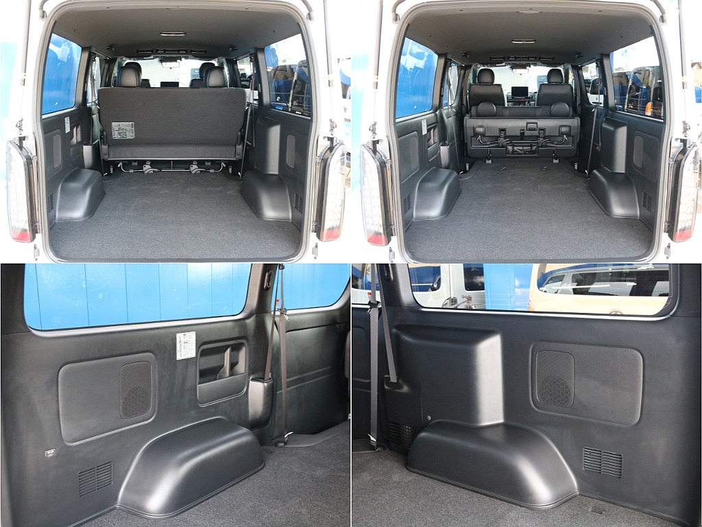 バンならではの広々とした荷室になります！！