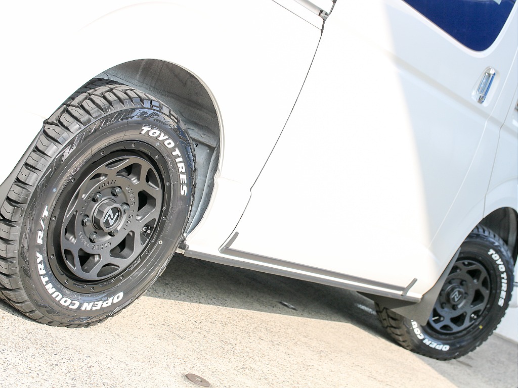 FLEXオリジナル ネクサストレイル 16インチアルミホイール＆TOYO オープンカントリー付き！！
