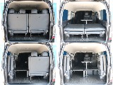 4列目跳ね上げで荷室をしっかり確保！！