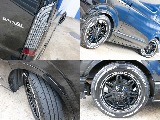 FLEXオリジナル 煌 LEDテールランプにオーバーフェンダー付き！！足元にはデルフ04 17インチアルミホイール＆ファルケンタイヤ付き！！