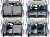 4列目跳ね上げで荷室をしっかりと確保できます！！