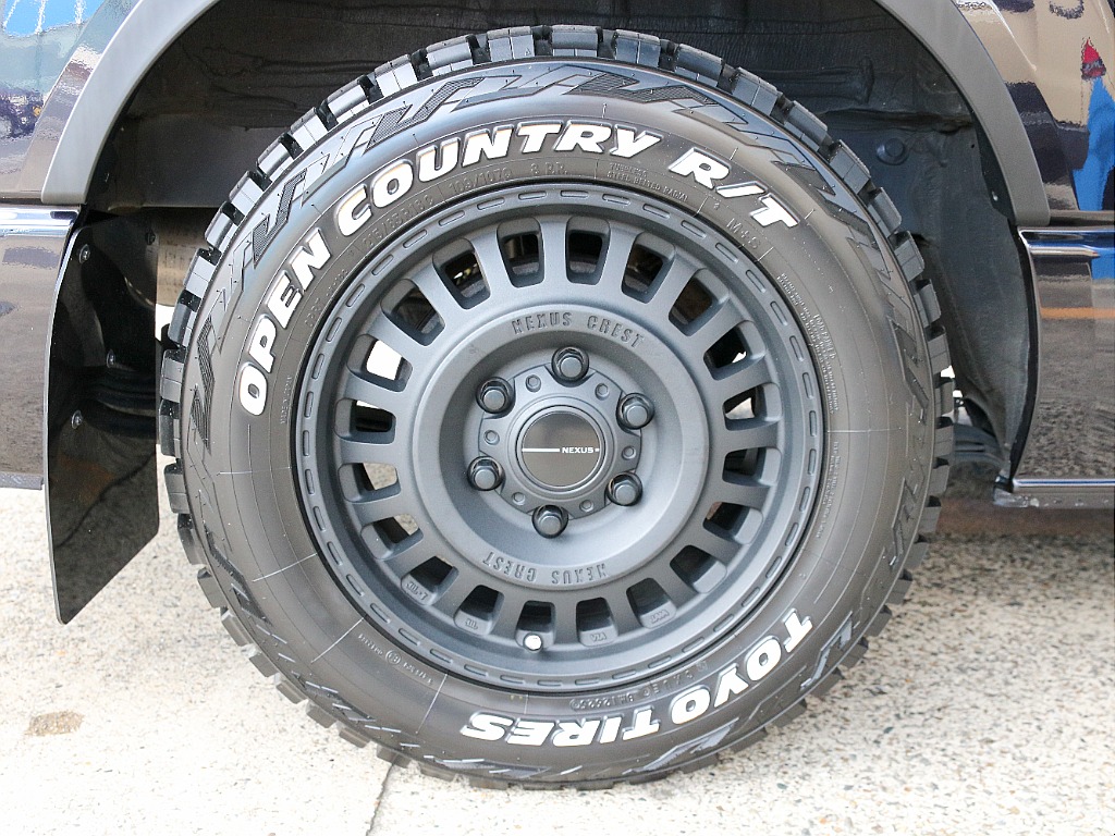 FLEXオリジナル ネクサスクレスト 16インチアルミホイール＆TOYO オープンカントリー付き！！