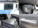 アルパインナビ連動前後ドライブレコーダーにアームレスト完備！！盗難防止ブレーキロックもついております！！