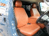 FLEXオリジナル クラッシックレザー ブラウンシートカバー付き！！