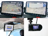 バックカメラにフロントカメラ付き！！アルパイン 12.8型フリップダウンモニターにドライブレコーダー完備！！