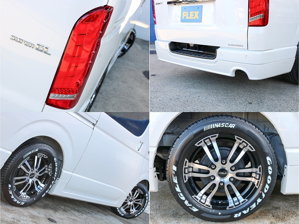 ヴァレンティ シグマLEDテールランプにリア、サイドともにモデリスタエアロ付き！！