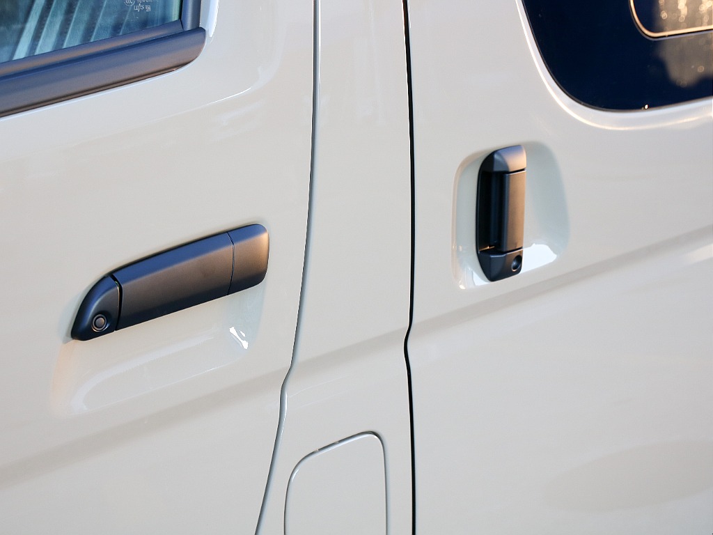 アウターハンドル艶無しブラックペイント済み！！