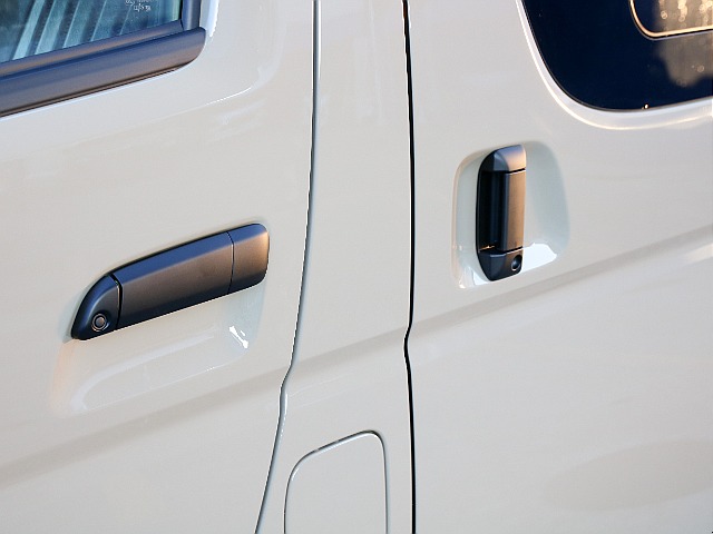 アウターハンドル艶無しブラックペイント済み！！