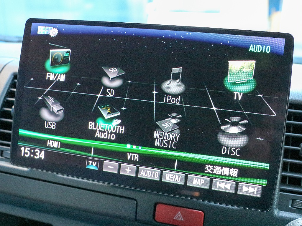 オーディオ選択画面になります！！