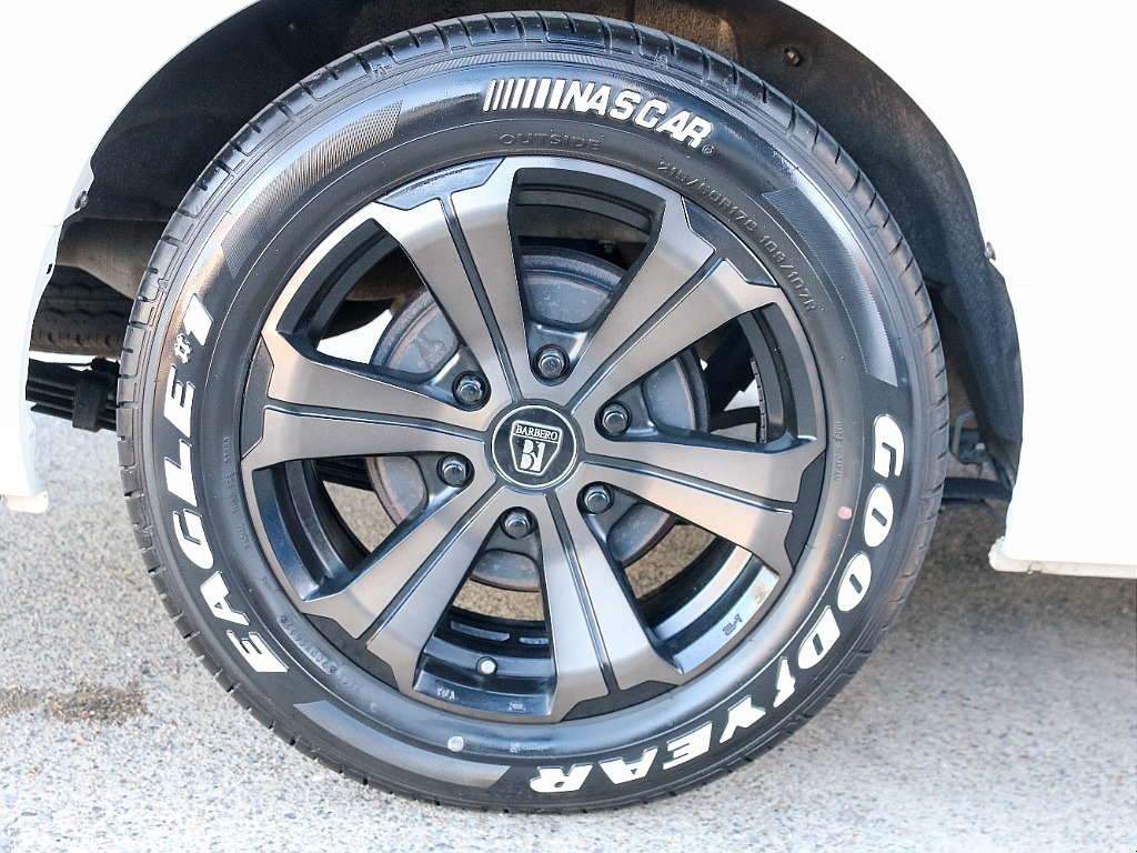 FLEXオリジナル バルベロ 17インチアルミホイール＆ナスカータイヤ付き！！