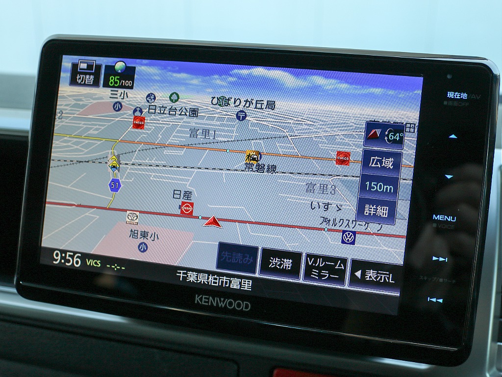 ケンウッド フローティングナビ！！