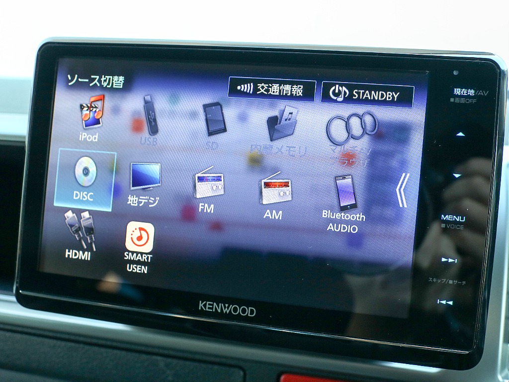 オーディオ選択画面になります！！