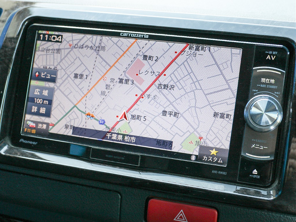 カロッツェリア 7インチ SDナビ付き！！