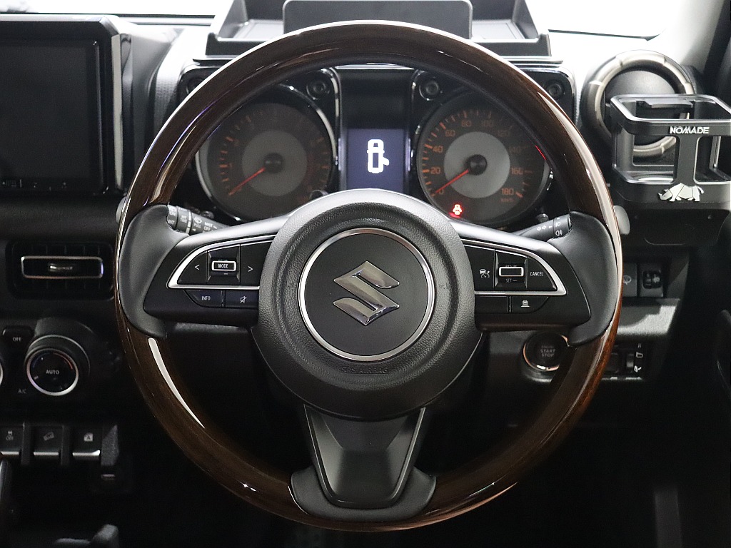 新品REALウッドステアリング装着！