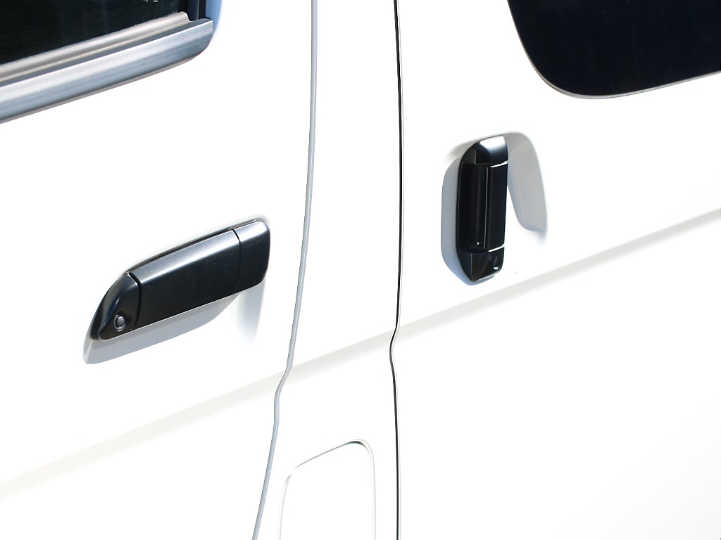 アウターハンドル艶無しブラックペイント！！