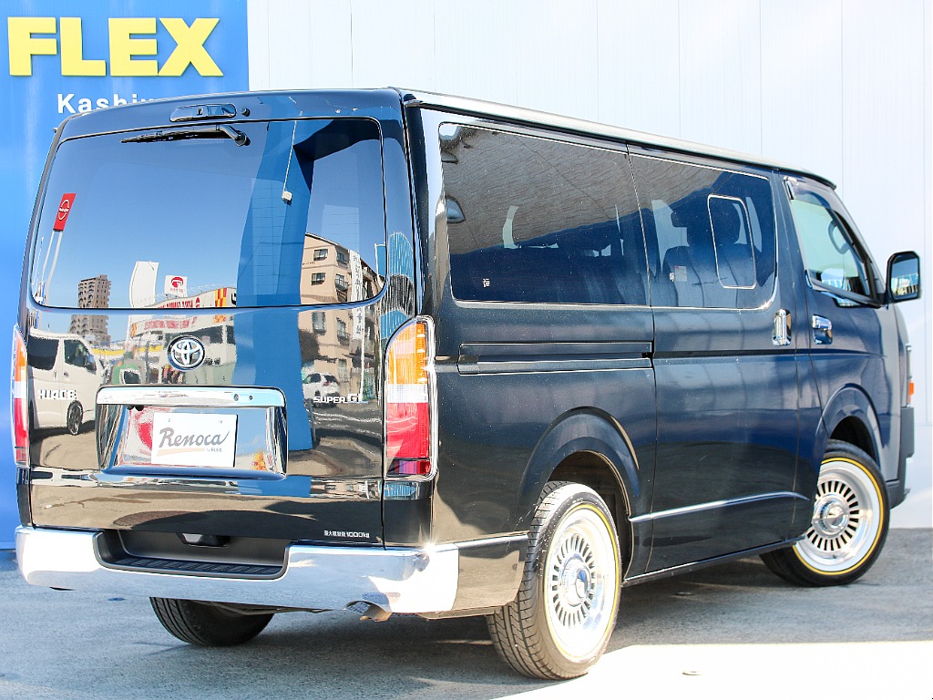 トヨタ&nbsp;ハイエースバン&nbsp;5ドアバン2.8ディーゼルT スーパーGLロング&nbsp;COAST LINES Renoca&nbsp;千葉県の詳細画像&nbsp;その9