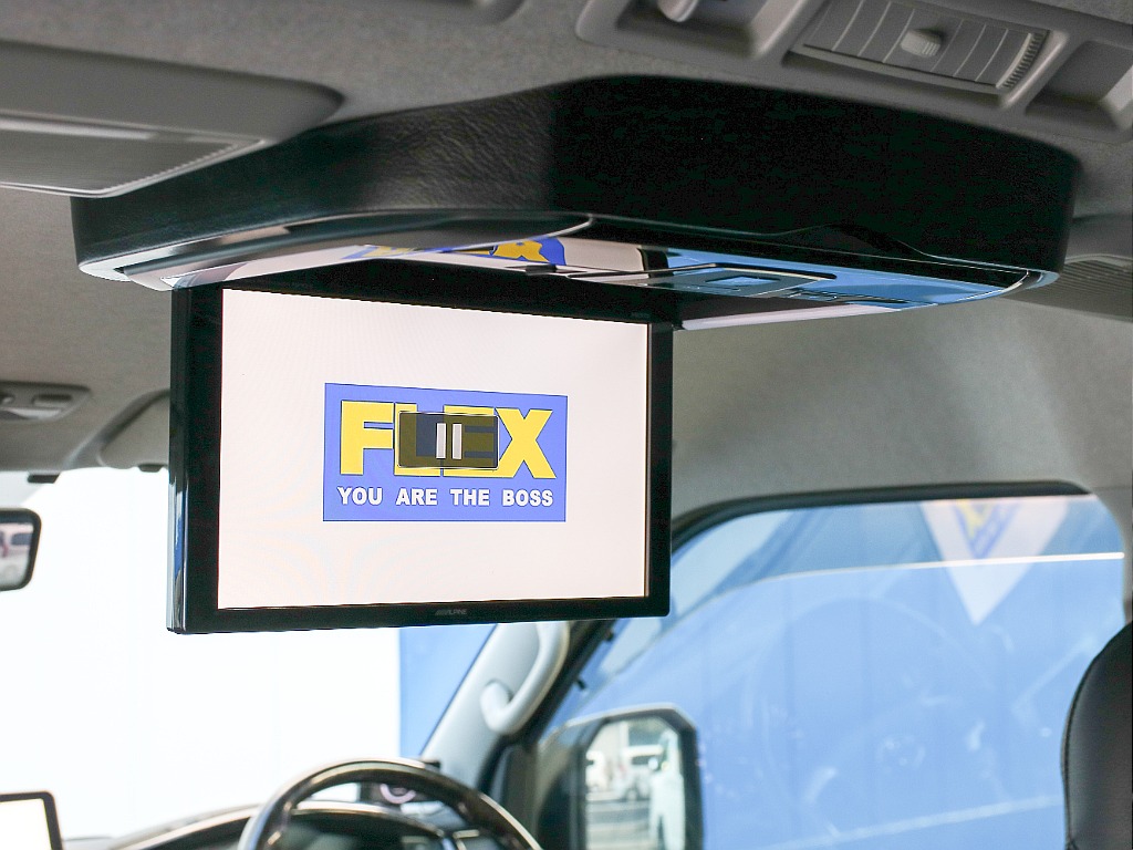 アルパイン 12.8型 プラズマクラスター付き フリップダウンモニター付き！！