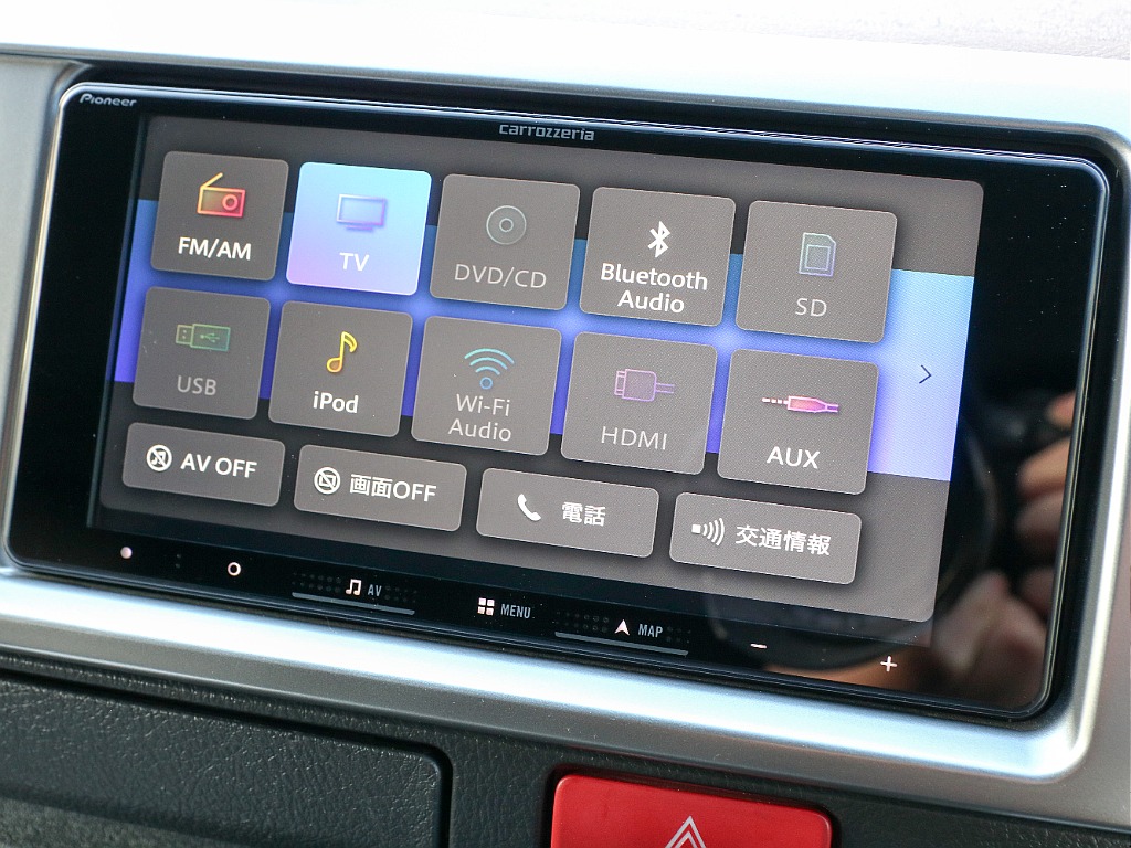 オーディオ選択画面になります！！