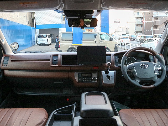 FLEXオリジナル 茶木目インテリアパネルセットインストール！！