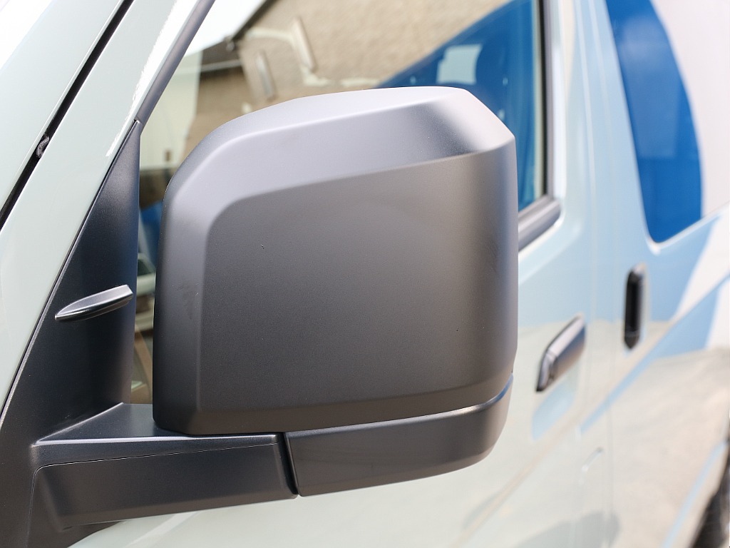 ドアミラー艶無しブラックペイント済み！！