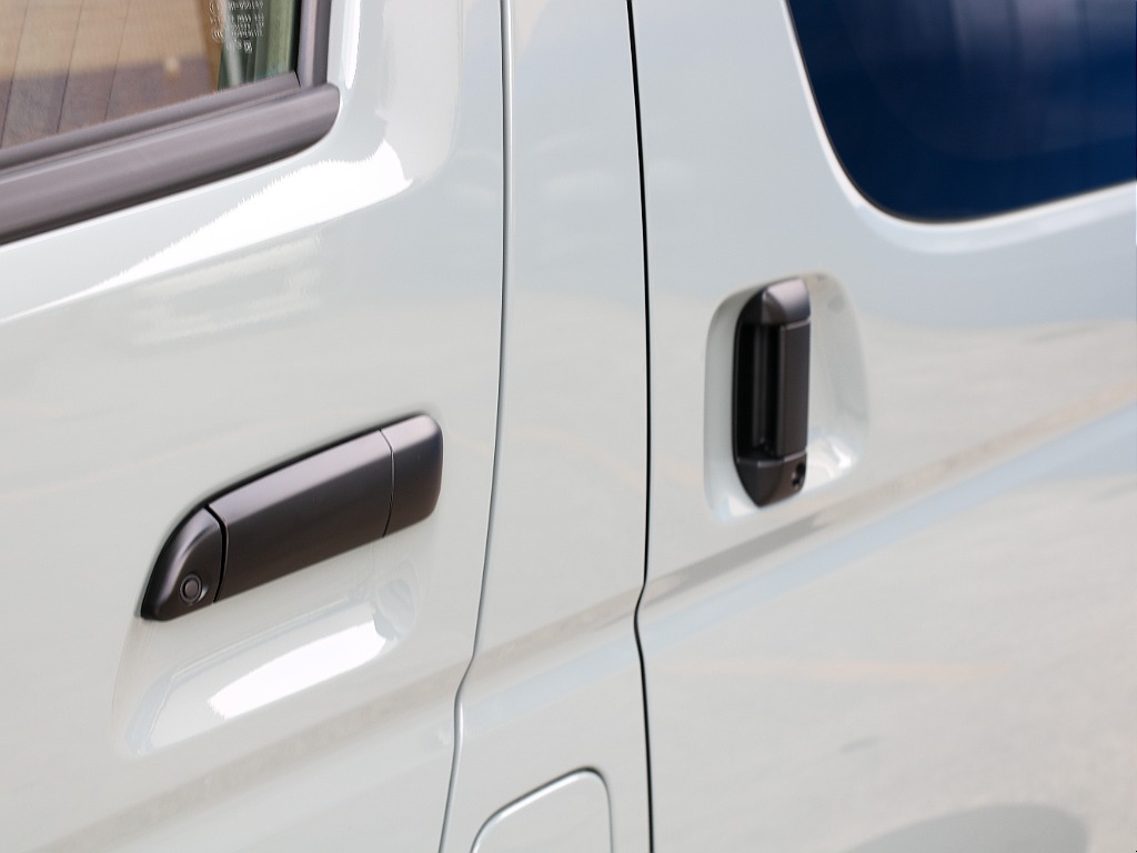 アウターハンドル艶無しブラックペイント済み！！