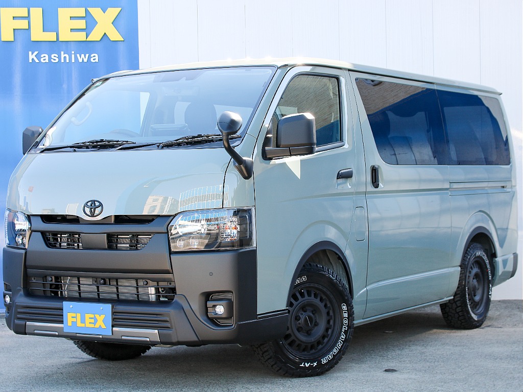 R8年式 ハイエースバン スーパーGL アースカラーパッケージ クリーンディーゼル2WD 入庫致しました！！