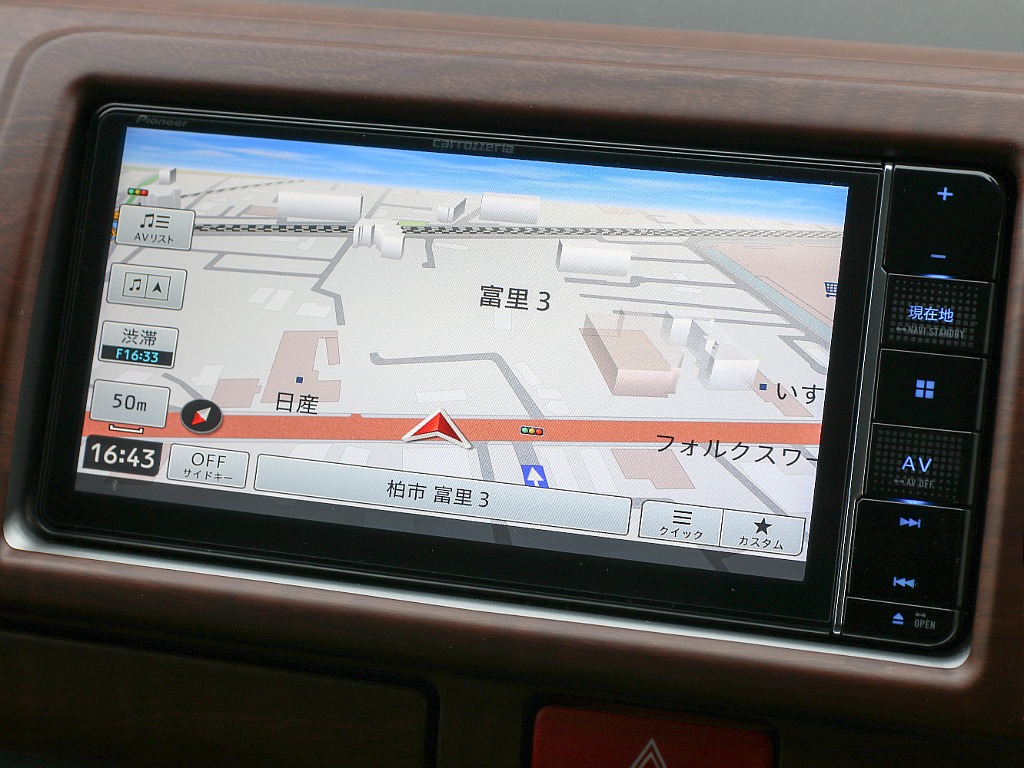 カロッツェリア 7インチSDナビ付き！！