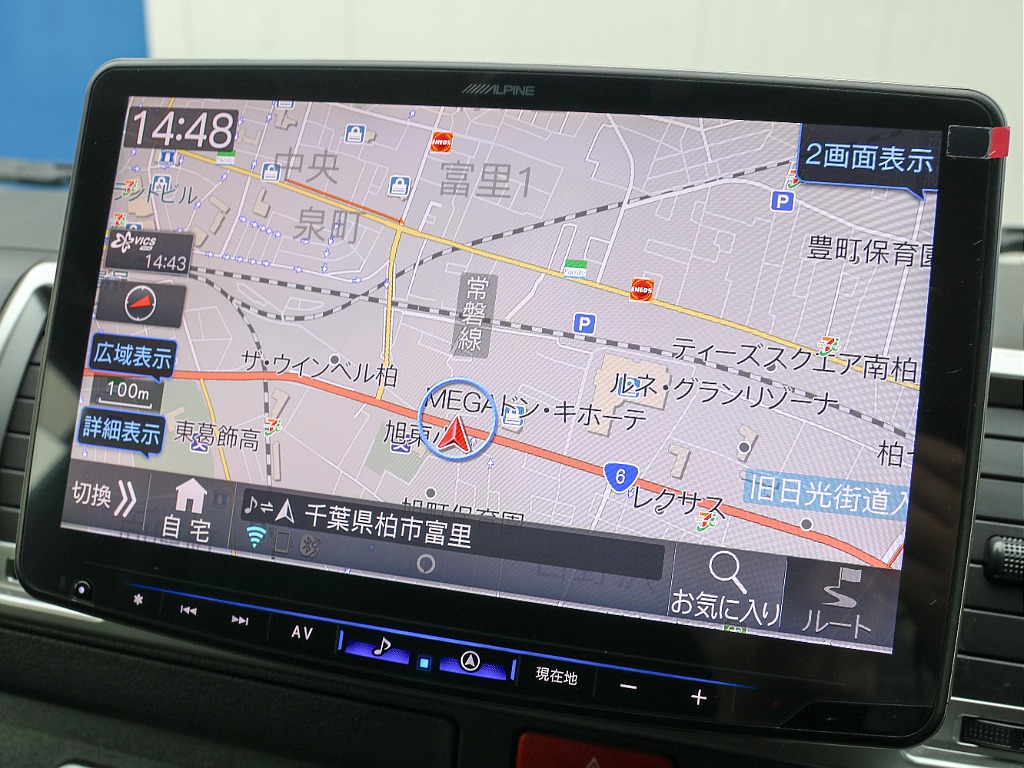 アルパイン BIG-X11 SDナビ付き！！