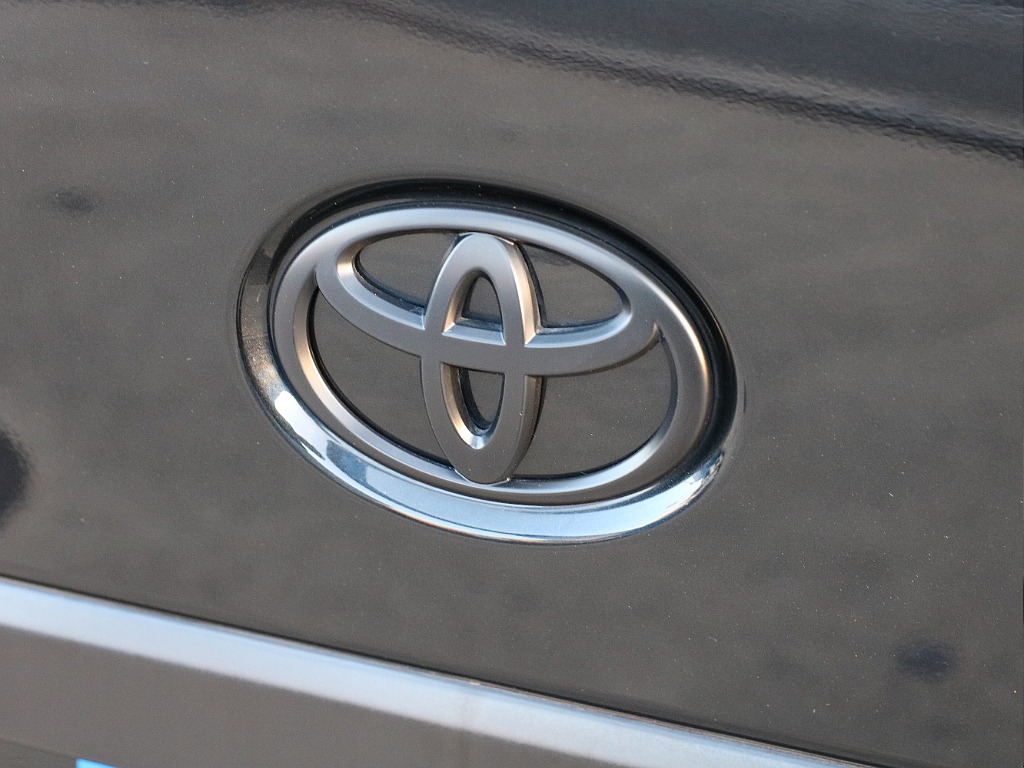 TOYOTAエンブレム艶無しブラックペイント済み！！