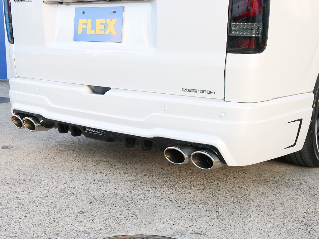 MZ SPEED リアバンパーに4本出しマフラー付き！！