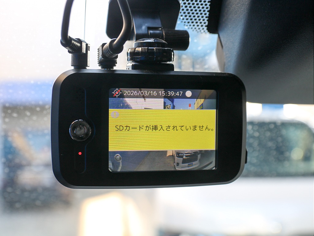 ドライブレコーダー完備！！