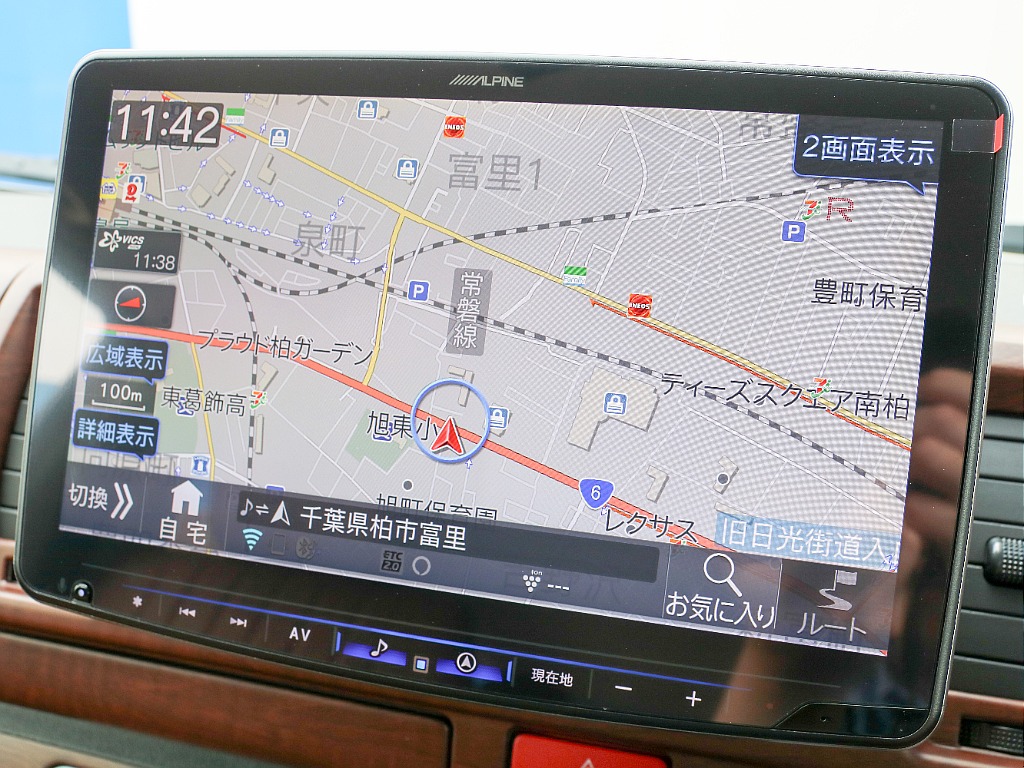 アルパイン BIG-X11 SDナビ付き！！